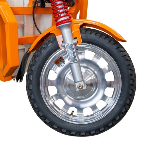 Triciclu Electric Cargo Ruris Pilot 3130A , 3600 W, autonomie 80km, fara permis, bena basculabila [6]