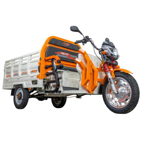 Triciclu Electric Cargo Ruris Pilot 3130A , 3600 W, autonomie 80km, fara permis, bena basculabila [4]