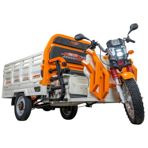 Triciclu Electric Cargo Ruris Pilot 3130A , 3600 W, autonomie 80km, fara permis, bena basculabila [5]