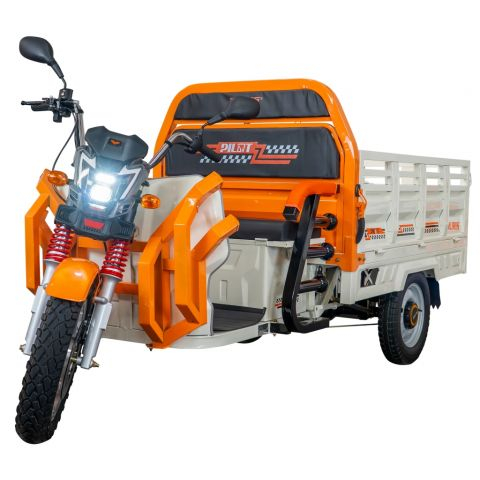 Triciclu Electric Cargo Ruris Pilot 3130A , 3600 W, autonomie 80km, fara permis, bena basculabila [3]