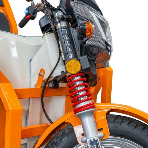 Triciclu Electric Cargo Ruris Pilot 3130A , 3600 W, autonomie 80km, fara permis, bena basculabila [7]