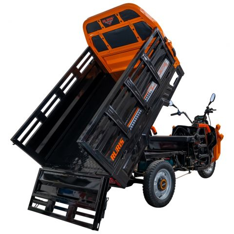 Triciclu Electric Cargo Ruris Pilot 3130N, 3600 W, autonomie 80km, fara permis, bena basculabila [9]