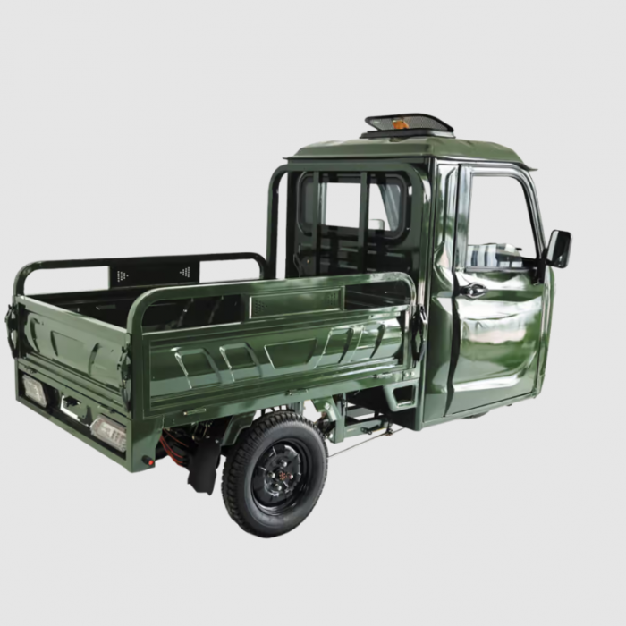 Triciclu electric cu cabina KH01, cu permis, 45 km/h, autonomie 69 km [5]