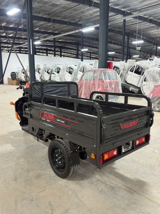 Triciclu electric Fara permis Kuba Light Cargo, 3000W, bena mare 150x100,  autonomie 60 km, baterii 72V 45Ah [6]