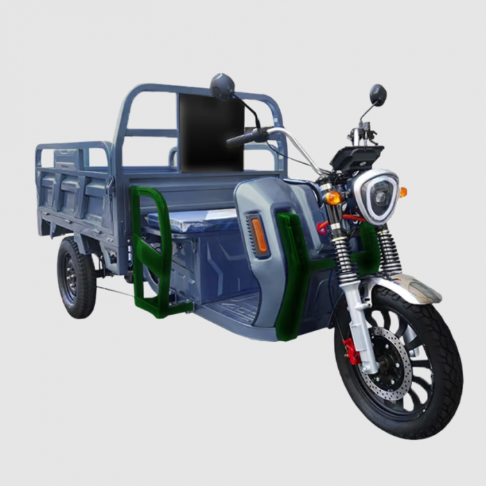 Triciclu electric Cargo 500 NC09 / 25 km/h, fara permis, bena basculabila, autonomie 50/60 km [5]