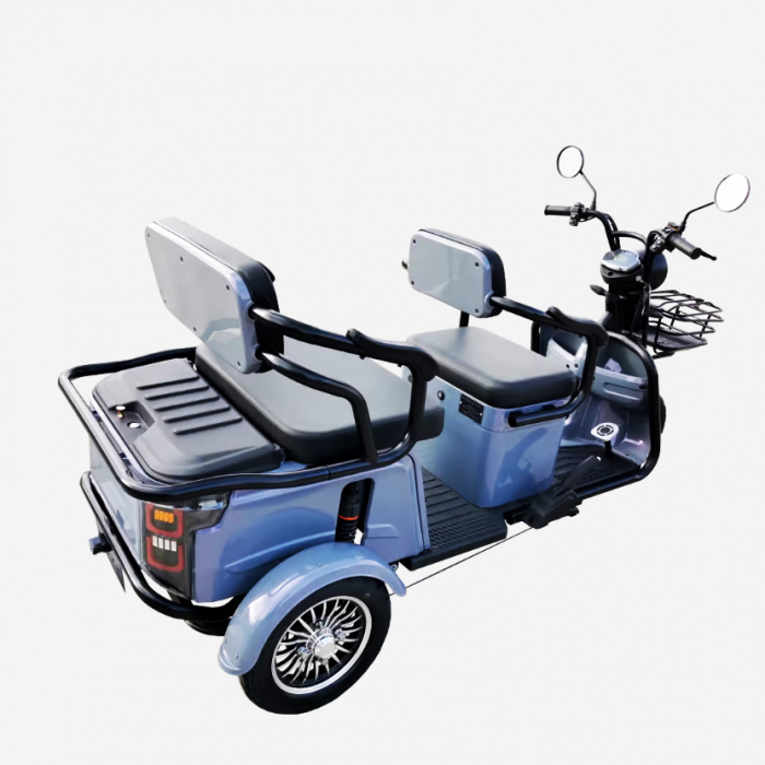Triciclu electric persoane P1-00 EEC Gr; 2000 W, fara permis, 25 km/h, autonomie 60 km [2]
