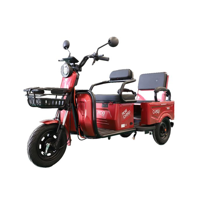 Triciclu Electric RDB CARGO, fara permis, 2000W, 25km/h, autonomie 55 km, 60V, 20Ah [24]