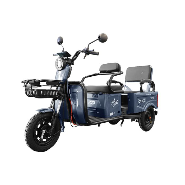 Triciclu Electric RDB CARGO, fara permis, 2000W, 25km/h, autonomie 55 km, 60V, 20Ah [21]