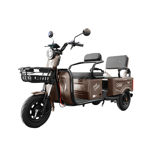 Triciclu Electric RDB CARGO, fara permis, 2000W, 25km/h, autonomie 55 km, 60V, 20Ah [14]