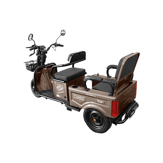 Triciclu Electric RDB CARGO, fara permis, 2000W, 25km/h, autonomie 55 km, 60V, 20Ah [13]