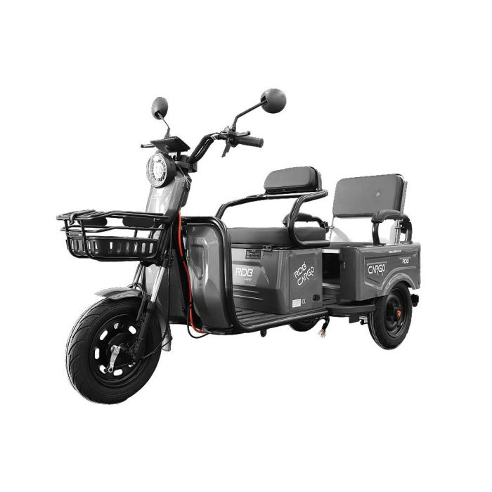 Triciclu Electric RDB CARGO, fara permis, 2000W, 25km/h, autonomie 55 km, 60V, 20Ah [20]