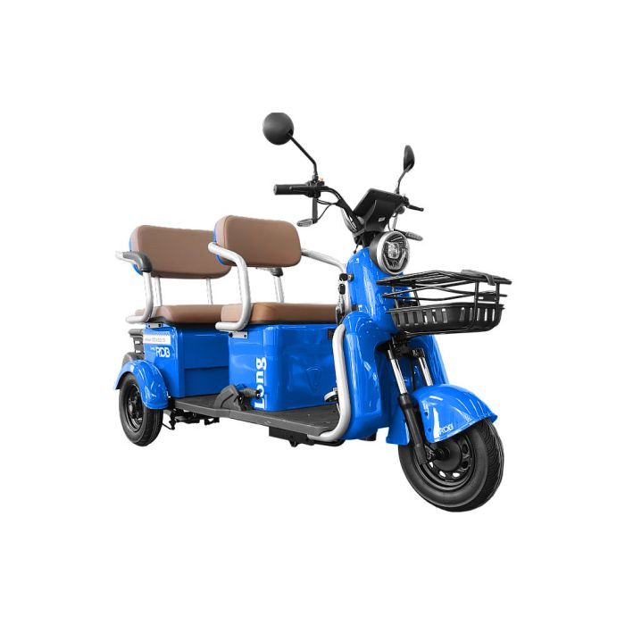 Triciclu Electric RDB LONG, fara permis, 2000W, 25km/h, autonomie 55 km, 60V, 20Ah [10]