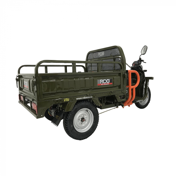 Triciclu electric fara permis Rdb XL-Klass4 1.5 m, 4000W, 72V 45Ah, 25km/h, autonomie 70 km - Copie [6]
