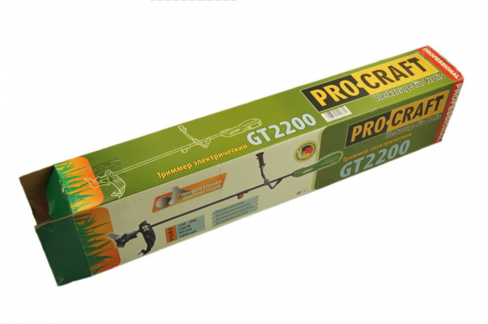 Trimmer electric PROCRAFT GT2200, 2200 W, 10000 Rpm, latime taiere 38 cm [7]