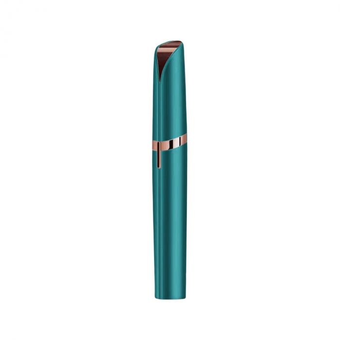 Trimmer Facial, Flippy, pentru Sprancene, Incarcare USB, 1.5 x 13 cm, din ABS, Verde [5]