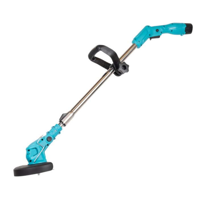 Lichidare de stoc Trimmer (motocoasa electrica ) BROMAN , 2 acumulatori 24 V, 8 accesorii incluse [2]