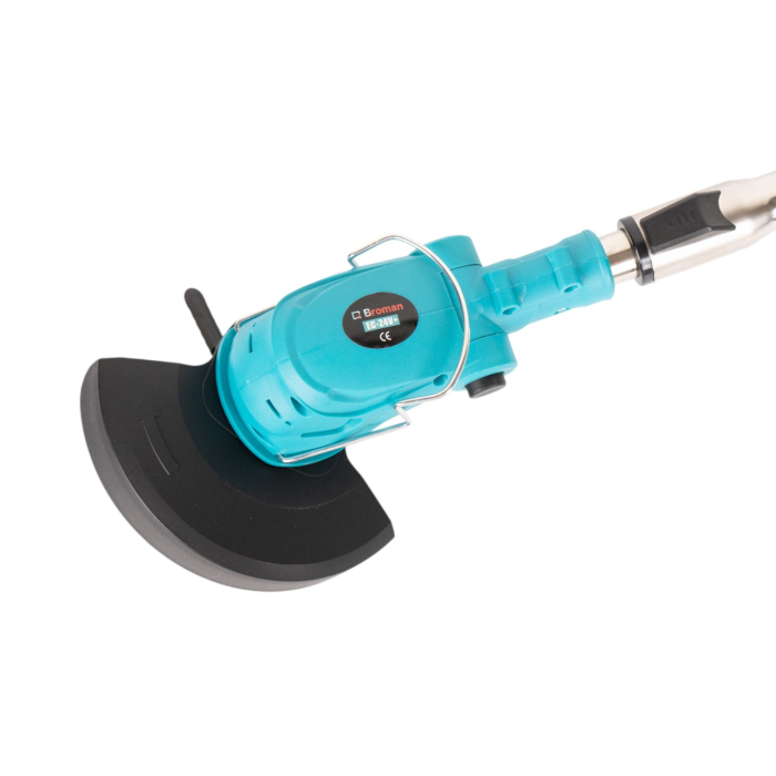Lichidare de stoc Trimmer (motocoasa electrica ) BROMAN , 2 acumulatori 24 V, 8 accesorii incluse [4]