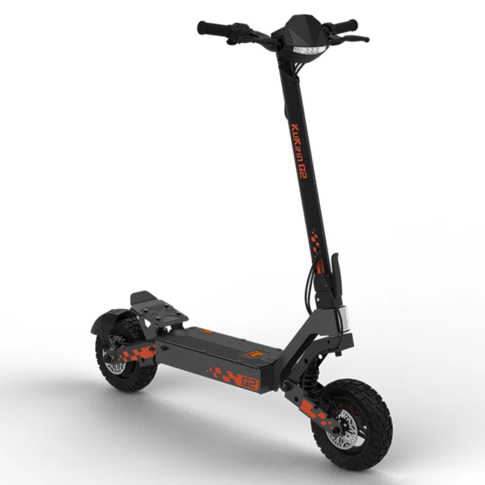 Trotineta electrica Kukirin G2, Motor de 1200 W, Viteza Maxima 45km/h, Baterie 48V 15Ah Li-ion, Autonomie de pana la 55 km [2]