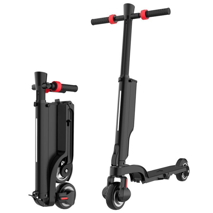 Trotineta electrica premium KIXIN X6, motor 250W, acumulator 36V si 5A, viteza maxima 25Km/h, sarcina maxima de incarcare 100 Kg [4]