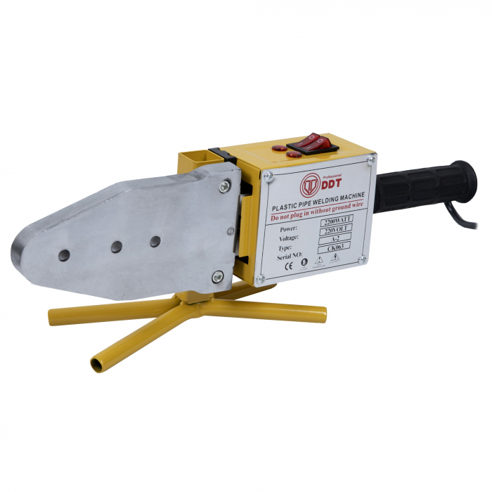 Trusa de lipit tevi DDT PP-R, 2200 W, 6 Adaptoare [1]