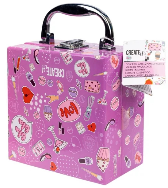 Trusa de machiaj pentru fetite in cutie de depozitare Create It! [2]