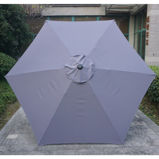 Umbrela Terasa/Gradina Flippy , Inaltime 2,5 m, Diametru 2.30 m, Manivela/Inclinare, Gri [3]