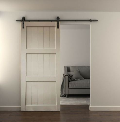 Usa glisanta tip hambar Country , alb, 213x96.5x3.5 cm [1]