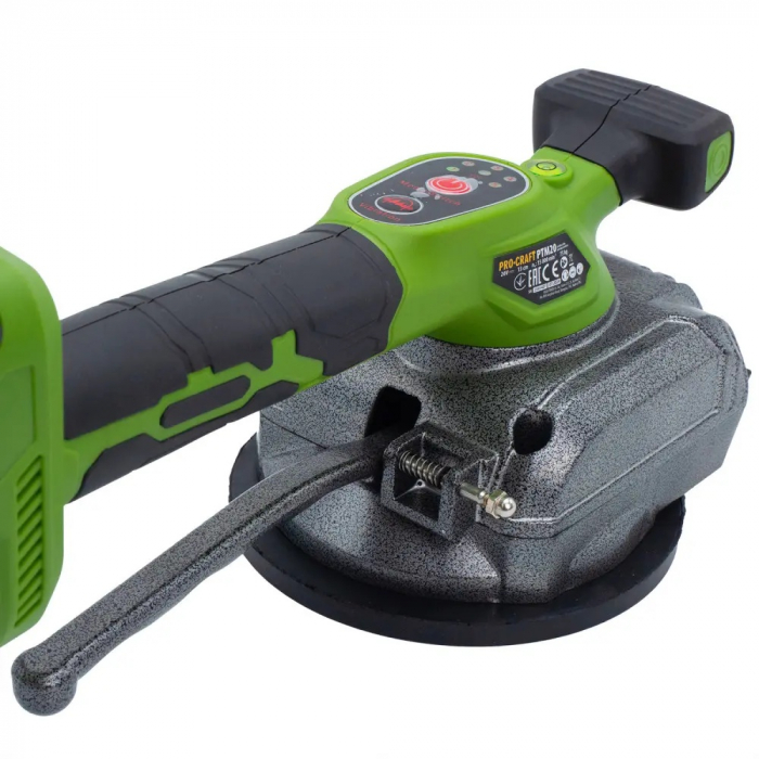 Ventuza pentru gresie pe acumulator PROCRAFT PTM20 1 x acumulator 20V/2Ah, 15.000 vibratii/min [5]