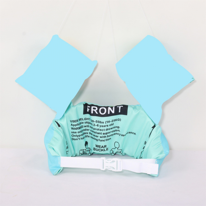 Vesta de salvare pentru copii cu aripioare de inot, Flippy, Albastru, Model monstru [3]