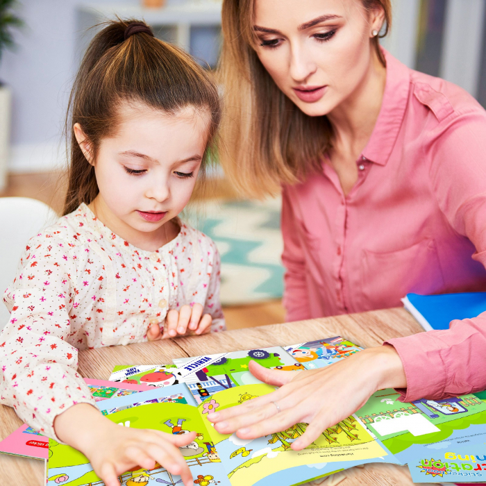 volume de carte de autocolante pentru produse noi transfrontaliere Amazon, care se concentrează pe autocolante de dezvoltare potențială, comoara de iluminare a copiilor Cartea educatie prescolar + DB0 [6]