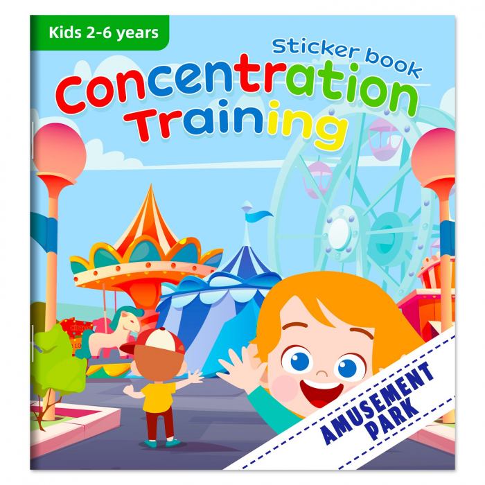 volume de carte de autocolante pentru produse noi transfrontaliere Amazon, care se concentrează pe autocolante de dezvoltare potențială, comoara de iluminare a copiilor Cartea educatie prescolar + DB0 [3]