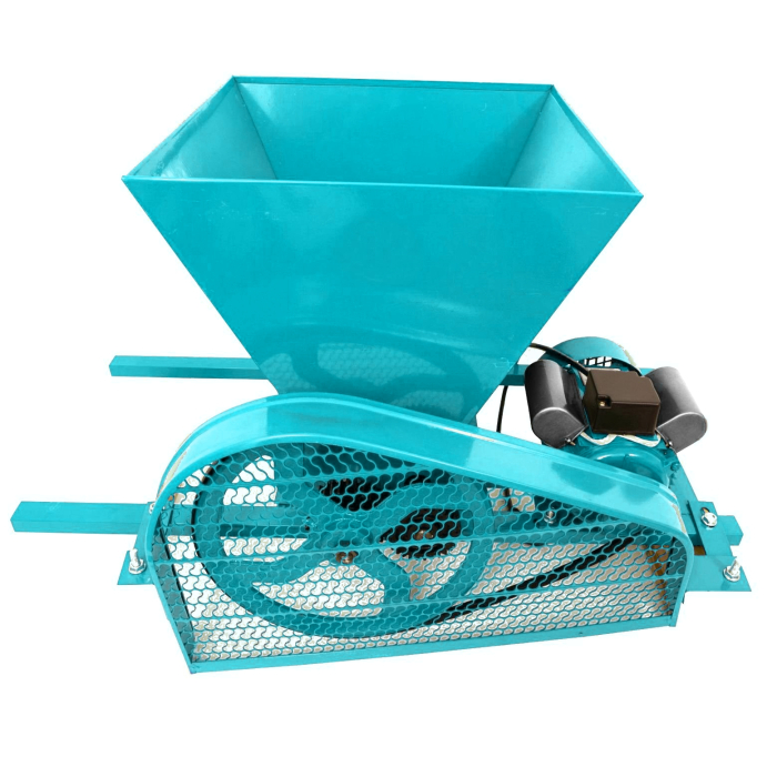 BF-Zdrobitor de struguri electric, putere 750 W, verde, capacitate de productie 500 kg/h [1]