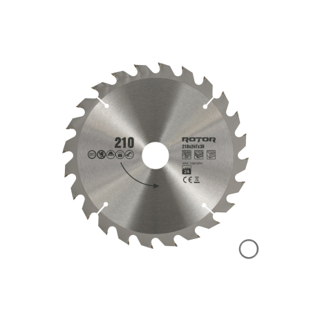 Consumabile, piese și accesorii - 210X30 24T disc de taiat lemnul ROTOR