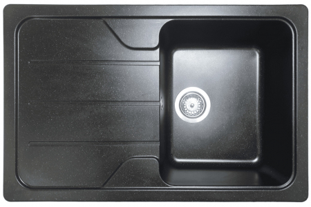 Pentru Casa si Camping - 7850 negru metalic VERONA chiuveta PREMIUM ELEFANT