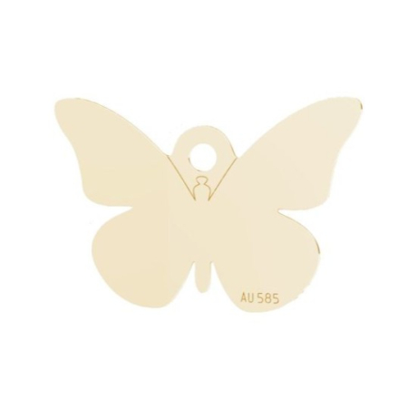 Bijuterii argint - Bratara Cu Pandativ din Argint 925, Jolie Silver, Model Fluture, Snur Textil Rosu, Dimensiune Reglabila, Nod Dublu, Ambalata Individual, 1.5 cm x 1 cm