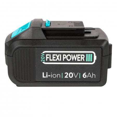 Echipamente Platforma Unica cu Acumulatori Flexi Power - Acumulator Li-Ion, Detoolz, 20V, 6Ah