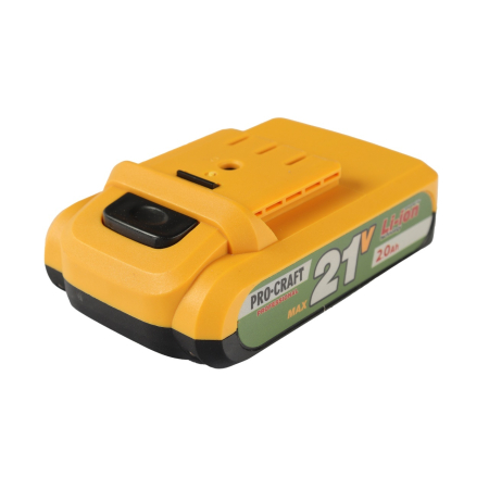 Consumabile, piese și accesorii - Acumulator PROCRAFT PA212 - 21V / 2.0Ah