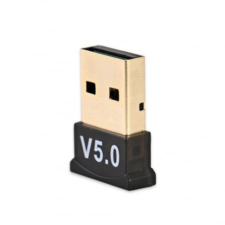 Adaptoare Telefoane Mobile - Adaptor Bluetooth, Flippy, 5.0, Wireless, pentru PC/Laptop, Interfata USB, 20 mbps, Negru