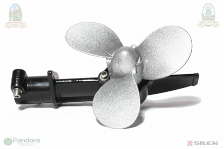 Adaptor pentru motor motocositoare cu elice pentru barca [1]