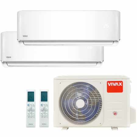 Aer Conditionat MULTISPLIT VIVAX ACP-18COFM50AERI / ACP-09CH25AERI WHITE + ACP-12CH35AERI WHITE Dublu Split Inverter [4]