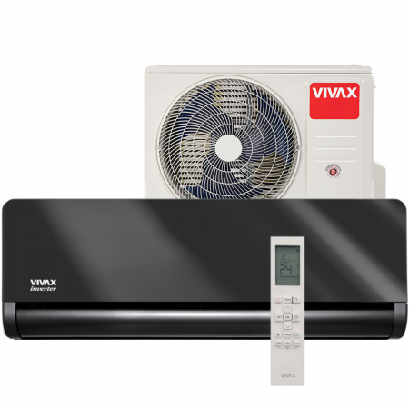 Aer Conditionat VIVAX H+Design ACP-12CH35AEHI+ Gray Mirror Wi-Fi Ready R32 Inverter 12000 BTU/h [7]