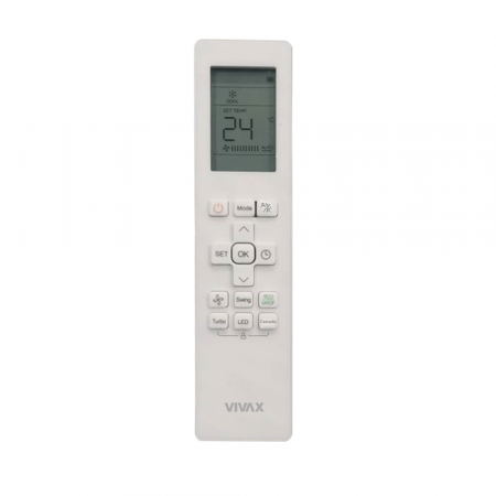 Aer Conditionat VIVAX H+Design ACP-18CH50AEHI+ Gray Mirror Wi-Fi Kit de instalare inclus R32 Inverter 18000 BTU/h [2]