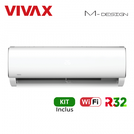 Aer Conditionat VIVAX M-Design ACP-09CH25AEMI Wi-Fi Kit de instalare inclus R32 Inverter 9000 BTU/h [5]