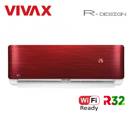 Aer Conditionat VIVAX R-Design ACP-12CH35AERI RED Wi-Fi Ready R32 Inverter 12000 BTU/h [4]