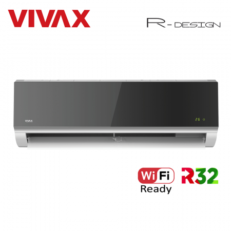Aer Conditionat VIVAX R-Design ACP-12CH35AERI SILVER MIRROR Wi-Fi Ready R32 Inverter 12000 BTU/h [4]