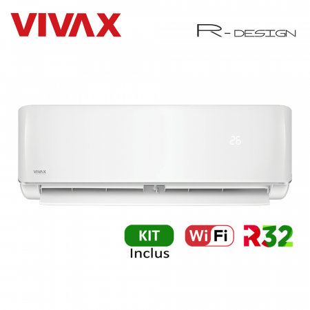 Aer Conditionat VIVAX R-Design ACP-12CH35AERI Wi-Fi Kit de instalare inclus R32 Inverter 12000 BTU/h [6]