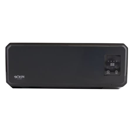 Casă și camping - * LICHIDARE STOC * Aeroterma de perete cu display si telecomanda BoHM BH2000BL, 20–25 m², 1000W-2000W -
