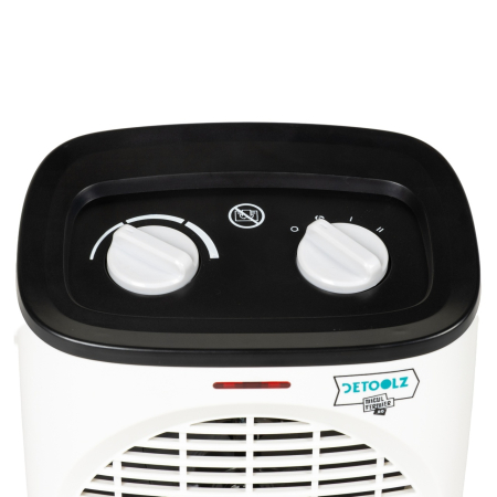Incalzire, Climatizare, Instalatii - Aeroterma electrica Detoolz 1000/2000W, carcasa plastic