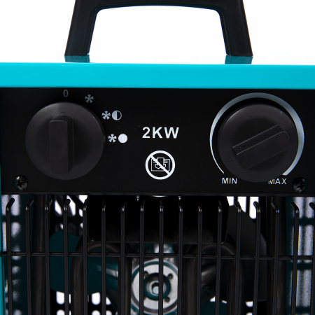 Aeroterma electrica industriala Detoolz 25/1000/2000W [3]