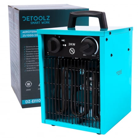 Echipamente pt incalzire - Aeroterma electrica industriala Detoolz 25/1000/2000W